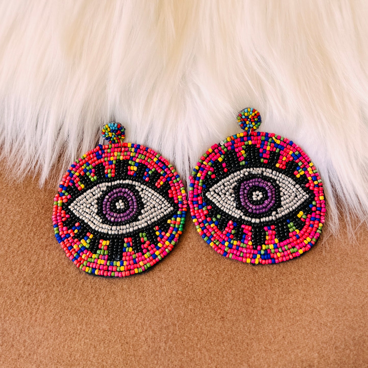 Evil Eye Statement Earrings