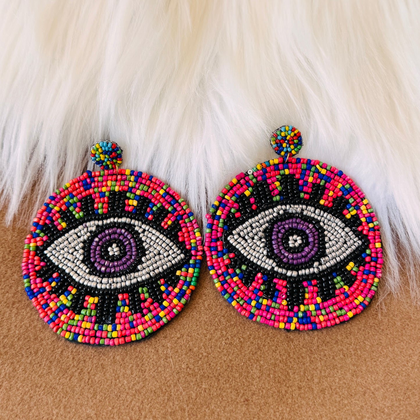 Evil Eye Statement Earrings