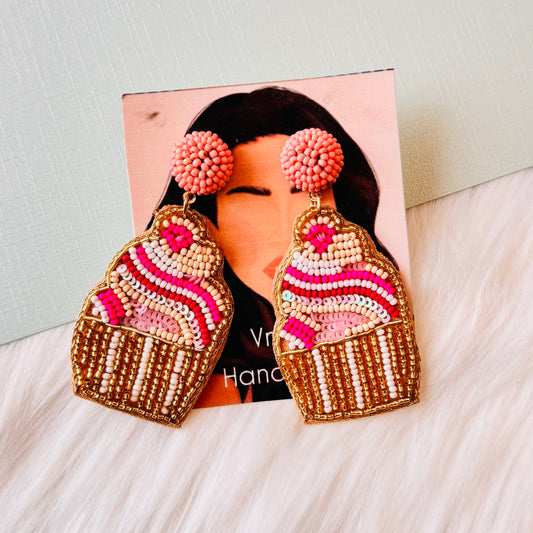 Cupcake Statement Earrings