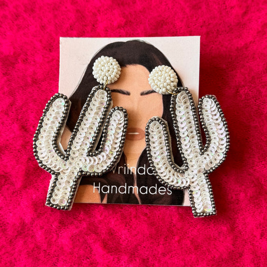 Desert Bloom Cactus Earrings