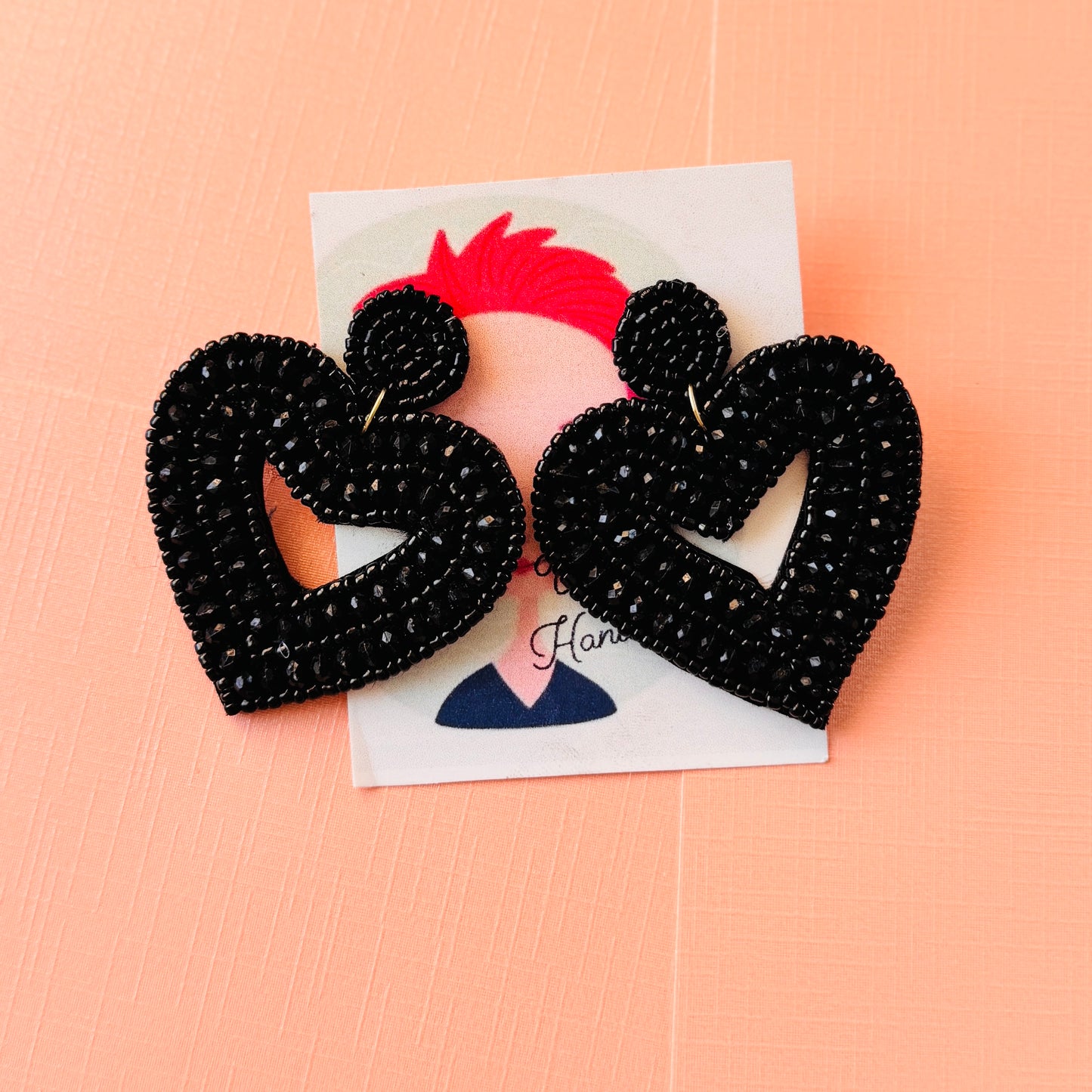 Heart Statement Earrings