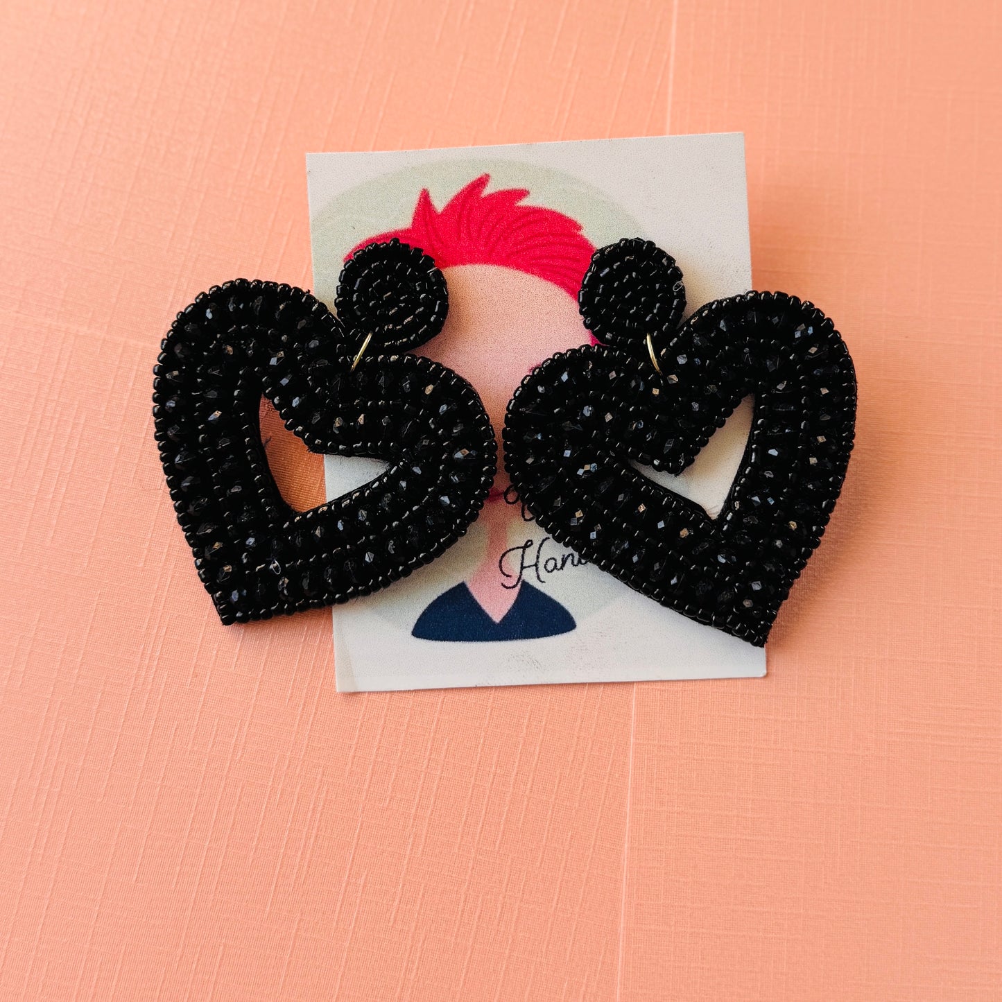 Heart Statement Earrings